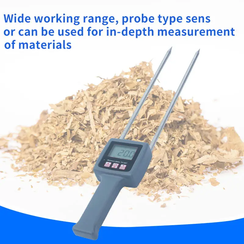 

Instant Tobacco Moisture Meter Analyzer 8%-40% Efficiency for Leaf collection Automatic temperature Compensation