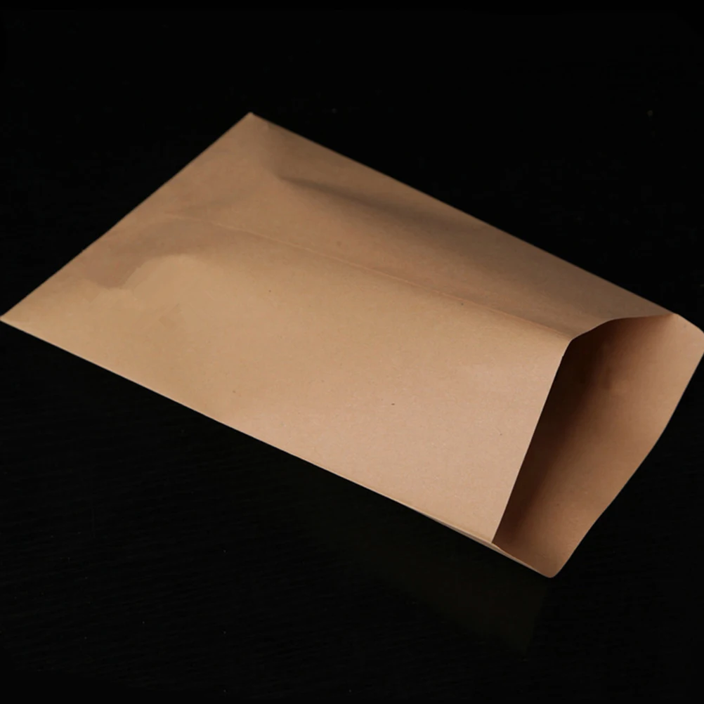 

2 set 2 Sets Kraft Paper Envelopes Mini Flap Envelopes For Gift Cards Wedding Placeholders Name Tags Business Cards Thank You