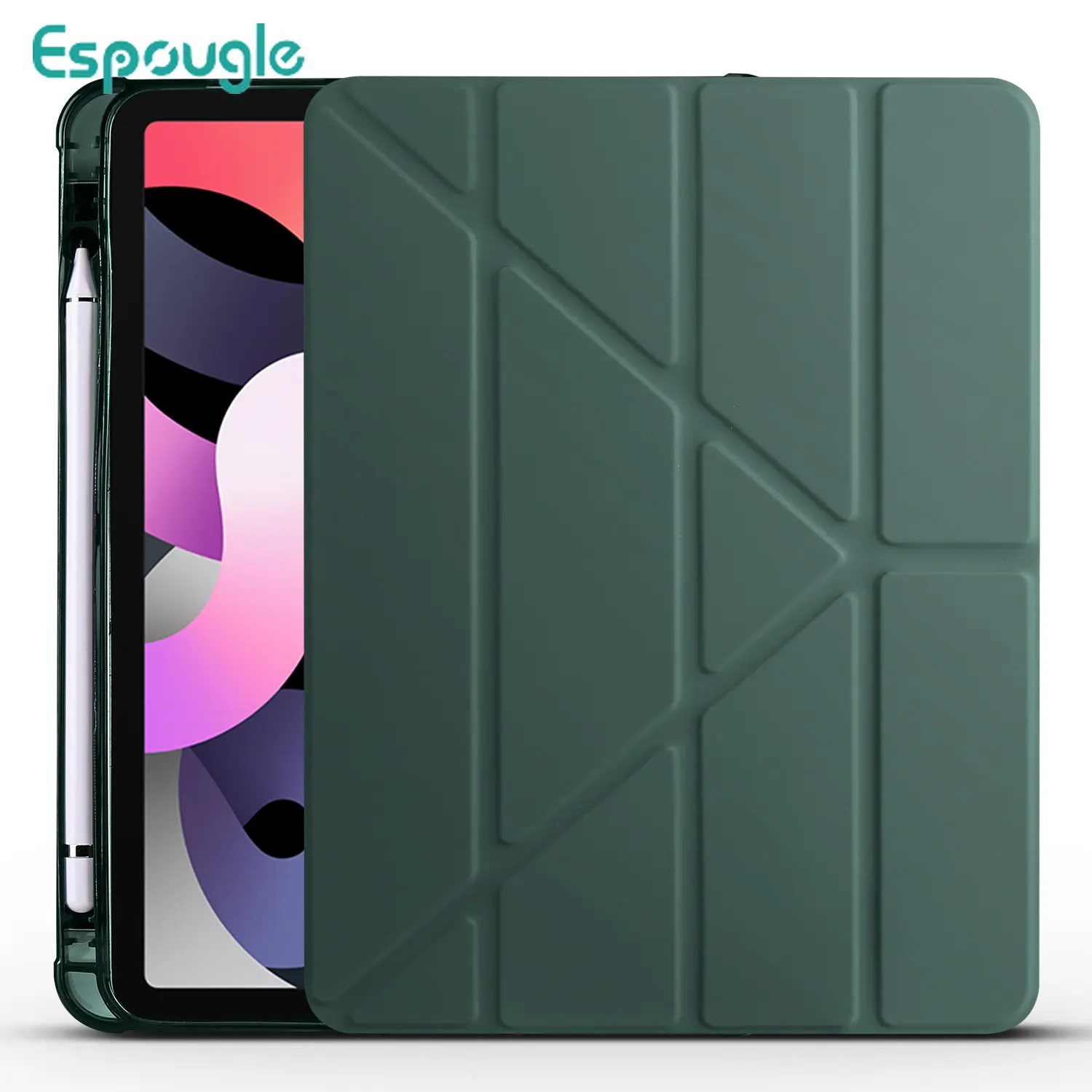

Case For iPad 9.7inch 2017 2018 Air 4 5 10.9 Smart Stand Cover for 12.9inch 11 2020 2021 2022 Air3 10.5 10.2 7th 8th 9th