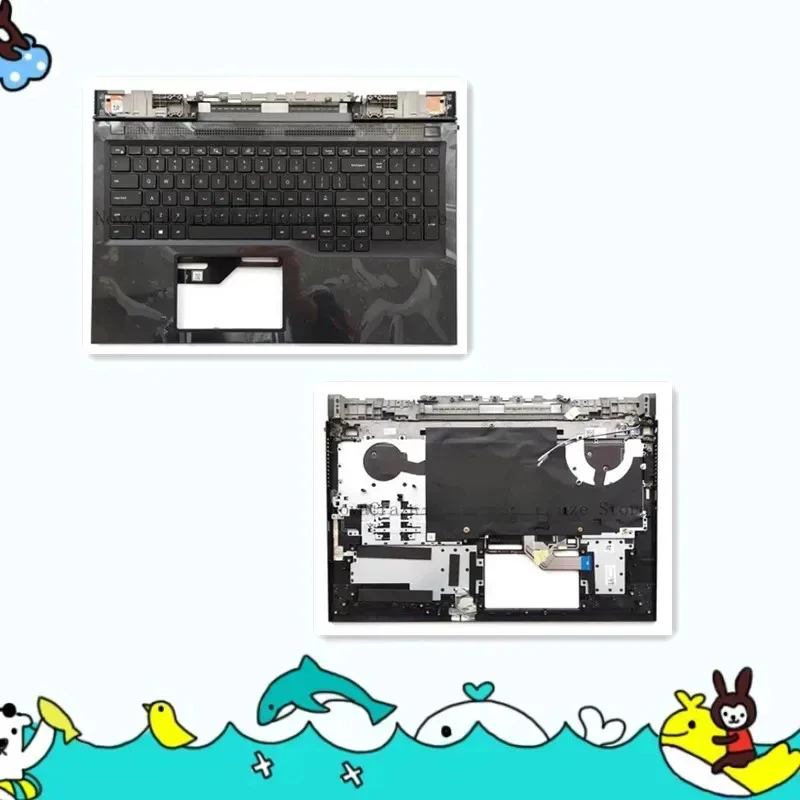 0rc7pr-rc7pr-nouveau-pour-17-g7-7700-coque-superieure-du-repose-poignets-avec-clavier-retroeclaire-0rc7pr-rc7pr