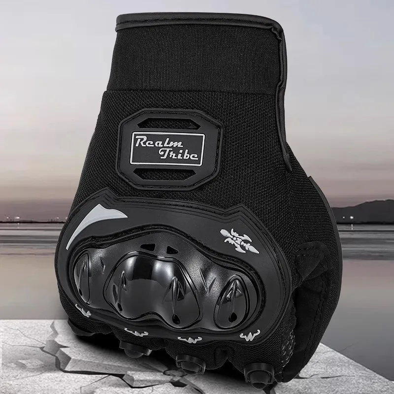 

Motorcycle Gloves Full Finger Tactical Military Grade Non-Slip Grip with Carbon Fiber Knuckles for Extreme Sports Protection