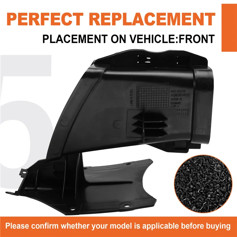 

AB16-Motorcycle Ram Air Intake Cover Tube Duct Fairing Parts For BMW S1000RR 2019-2025 M1000 RR 2020-2023