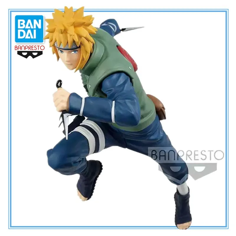 

В наличии оригинальный BANDAI BANPRESTO НАРУТО Намикадзе Минато ПВХ 18 см аниме модель персонажа коллекция игрушки подарки
