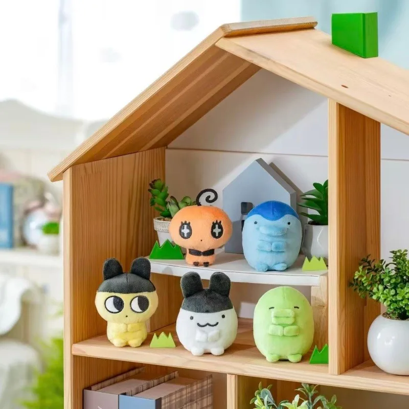 kawaii cartoon Mametchi Kuchipatchi Peluche Ripiene Anime animale domestico elettronico sit tamagotchi Peluche ornamento figura decorativa