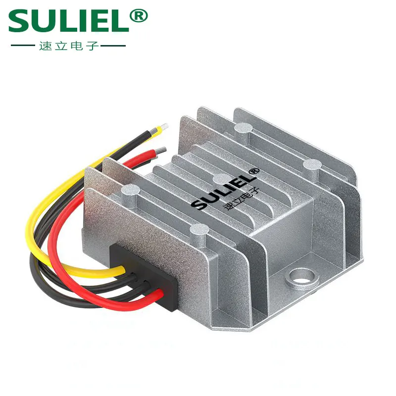 SULIEL DC 9-36V to DC 12V 13.8V 15V 19V 20V 24V 28V 30A Boost Buck Converter Voltage Stabilizer Regulator CE RoHS for Cars Solar