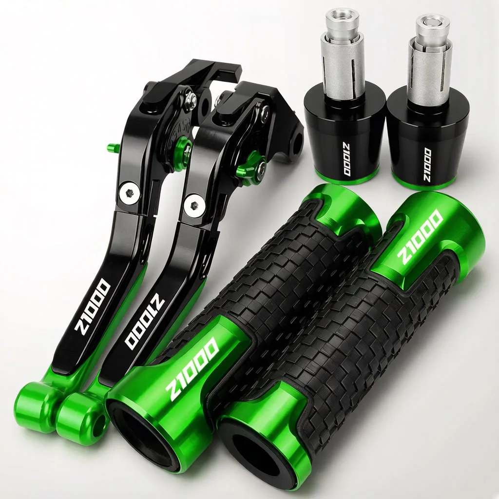 

For KAWASAKI Z1000 2007 2008 2009 2010 2011 2012 2013 2014 2015 2016 Brake Clutch Levers Handlebar Handle Hand Grips Ends