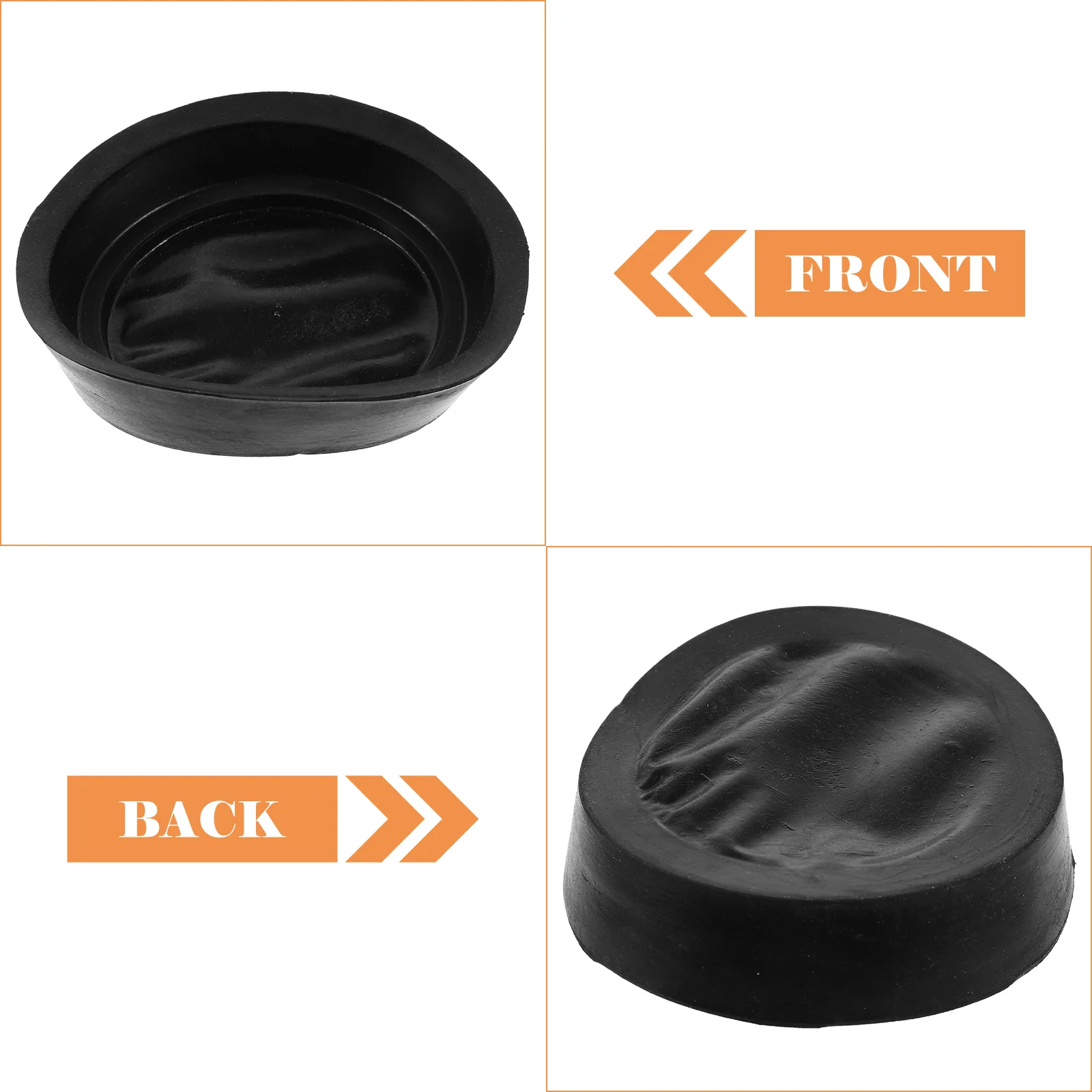 

4 шт., универсальная уплотнительная чашка для насоса-кувшина, резиновая чашка для водяного насоса, сменная полые высококачественные принадлежности для привода