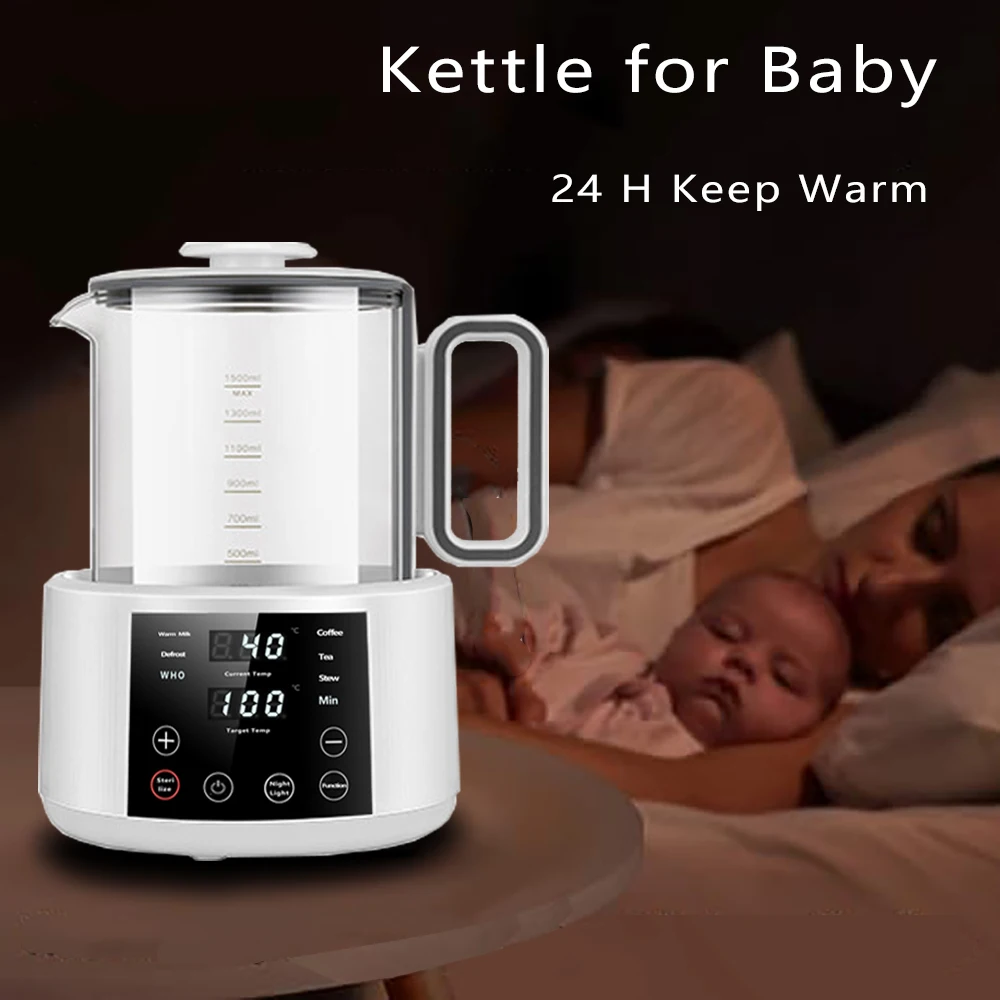 

Baby Milk Instant Warmer Feeding Bottle Warmer Formula Dispenser Electric Kettle with Accurate Temperature Control for Formula