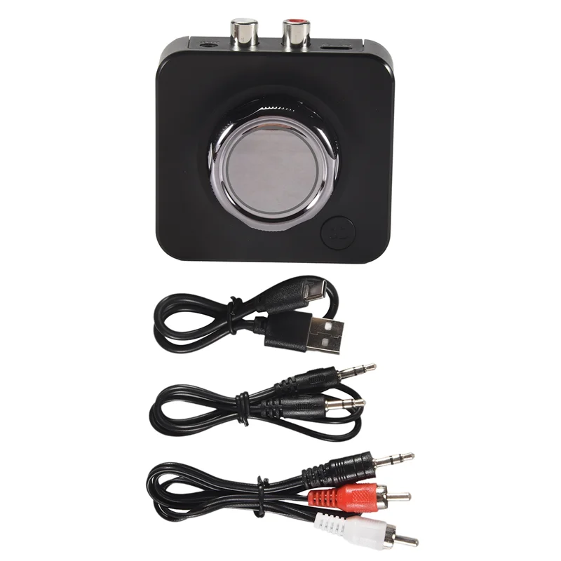Excellent-Bluetooth 5.0 Audio Receiver 3D Stereo Wireless Adapter TF Card RCA 3.5Mm 3.5 AUX Jack For Car Wired Speaker Headphone