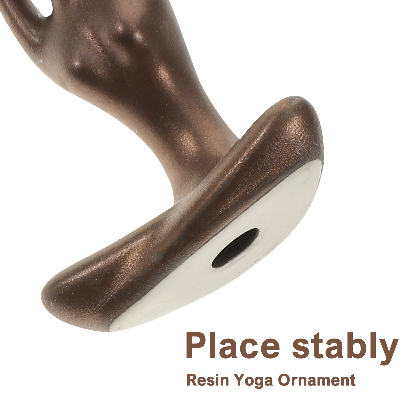 

2Pcs Yoga Girl Statue Resin Desktop Ornament Meditation Room Zen Home Decor Yoga Craft Decoration Resin Figure Model