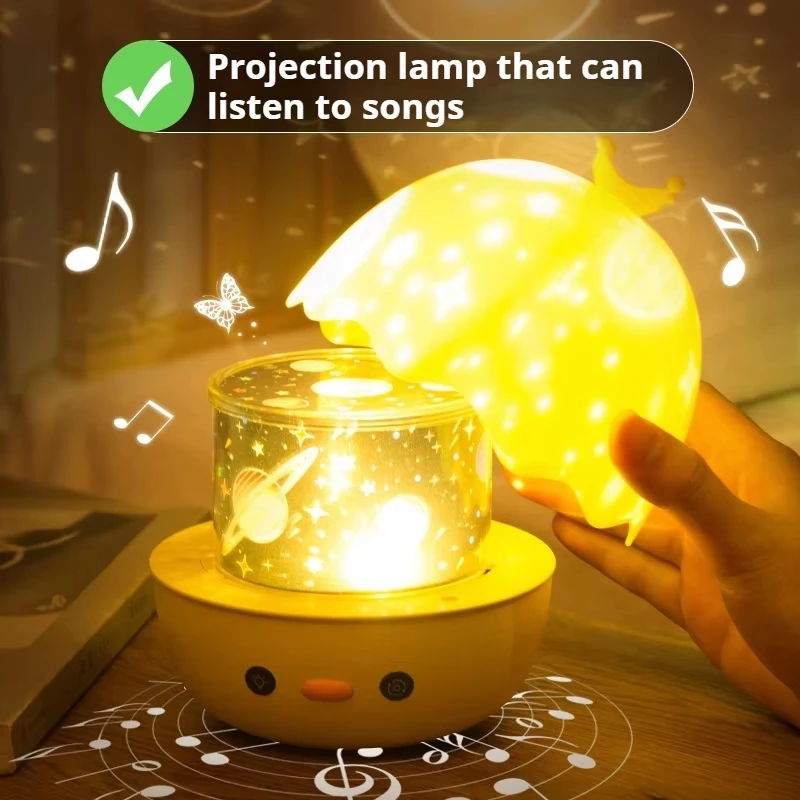 

Night Lamp Projector Starry Sky Night Light Projector Baby Lamp Decor Rotating Starry Nursery Moon Galaxy Projector Table Light