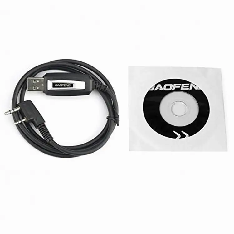 Cable de programación USB, controlador de Cable para BAOFENG UV-5R, BF-888S, BF-C1, UV-3R, UV-6R, transc de mano