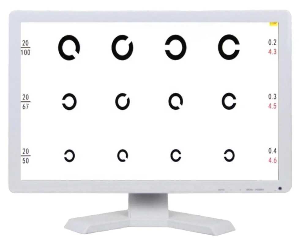 19 Inch 1680x1050 60Hz LCD Visual Panel Chart VC-3 VC-3D Optics Instruments