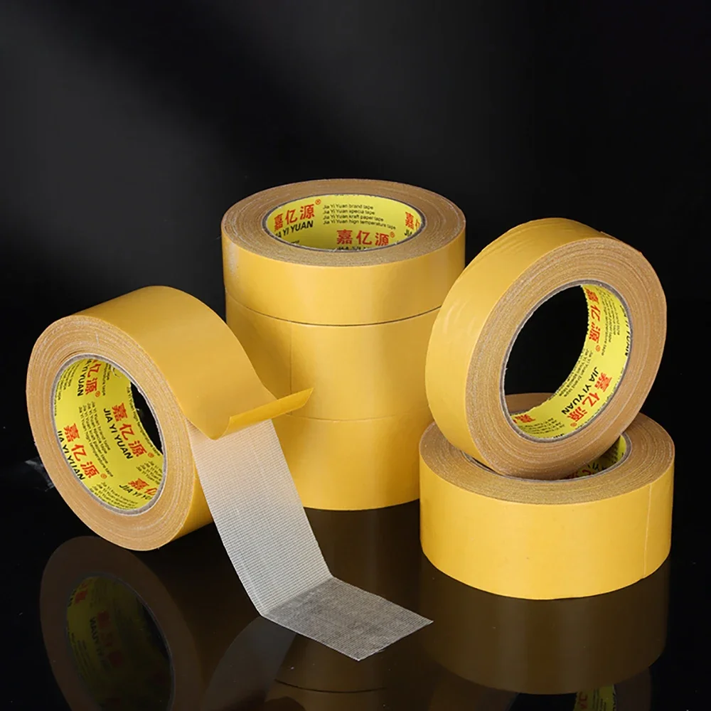 Double Sided Cloth Base Tape Strong Fixation Translucent Mesh Waterproof Traceless High Viscosity Adhesive Stickers
