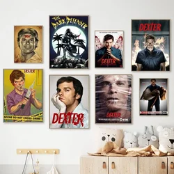 Dexter Michael C.Hall Classic TV  Poster Kraft Club Bar Paper Vintage Poster Wall Art Painting Bedroom Study Stickers