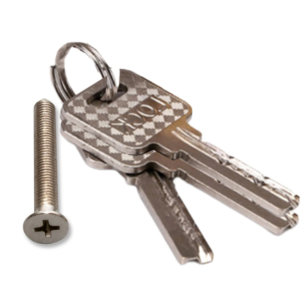 70mm Door Lock Cylinder 3 Keys Anti-Theft Entrance Gate Lock Home Security Interior Bedroom Household Improvement Hardware image 4