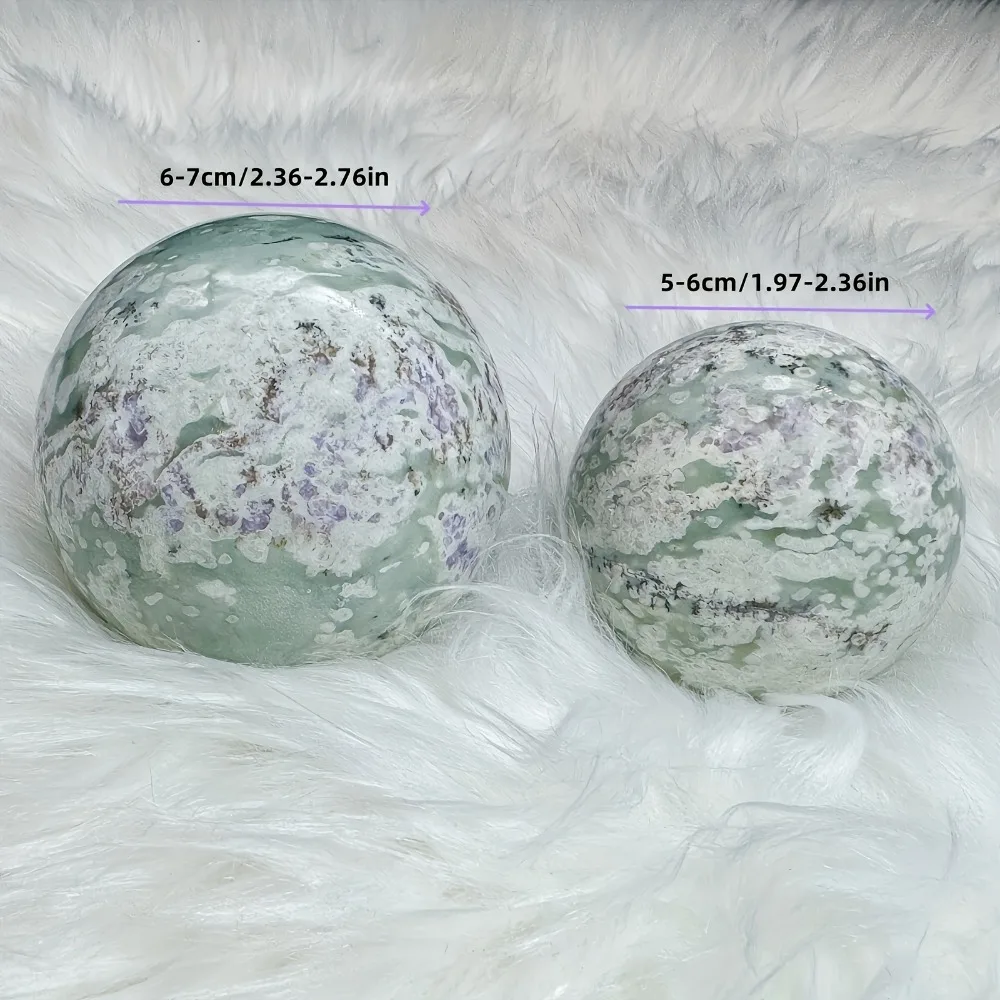 1pc Natural Sodium Silicate Balls, Loose Gemtones Home Decor Interior Accessories Holiday Gift