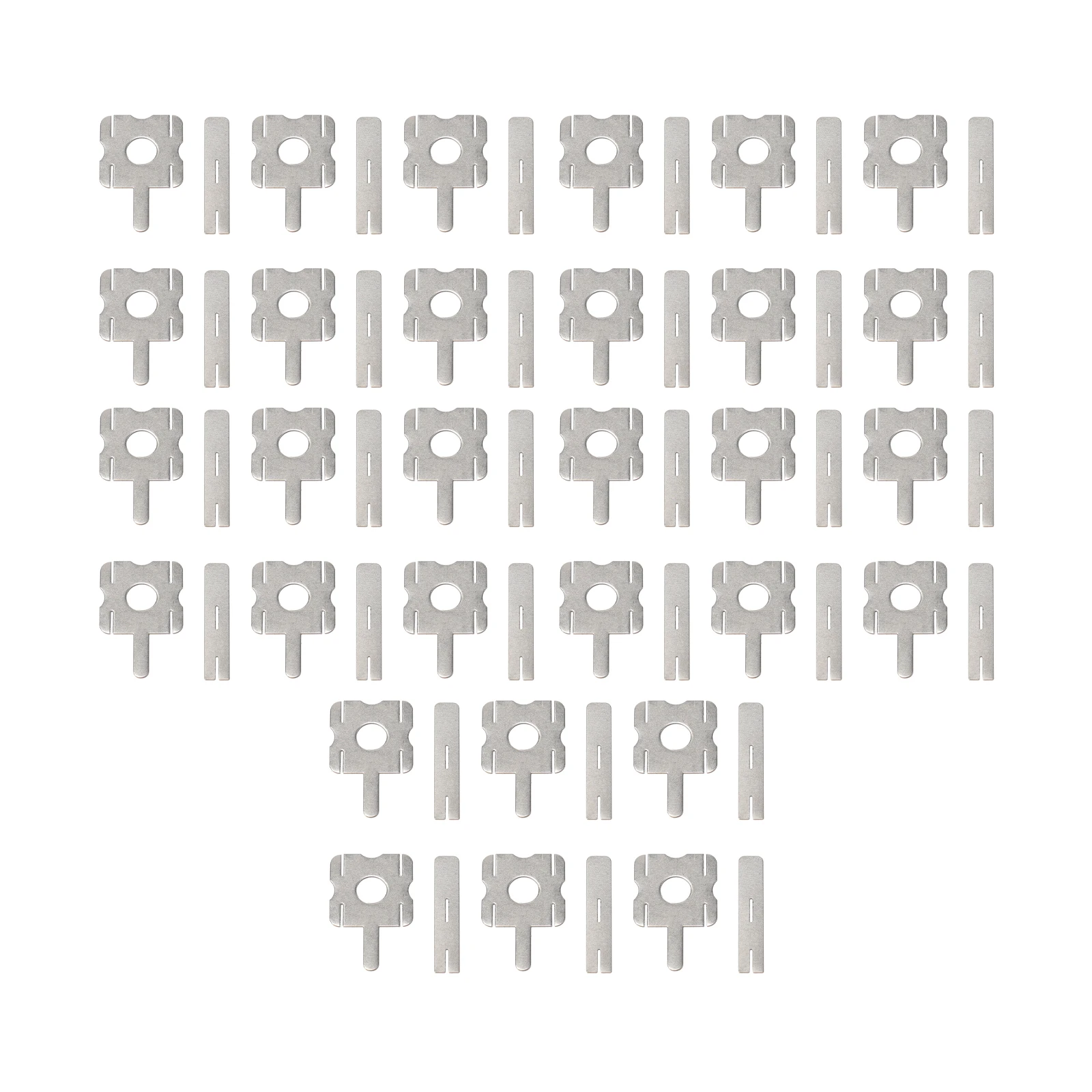 30 PCS เหล็กชุบนิกเกิล Y รูปนิกเกิลแถบแผ่นแบตเตอรี่โพลิเมอร์ไฮไดรด์แบตเตอรี่ลิเธียมเครื่องเชื่อมอุปกรณ์