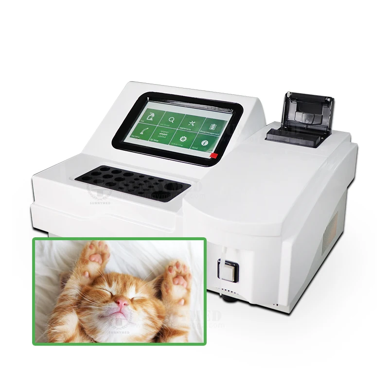 SY-B143i Hospital Biochemistry Analyzer Semi-automatic HD Touch Screen with Internal Printer