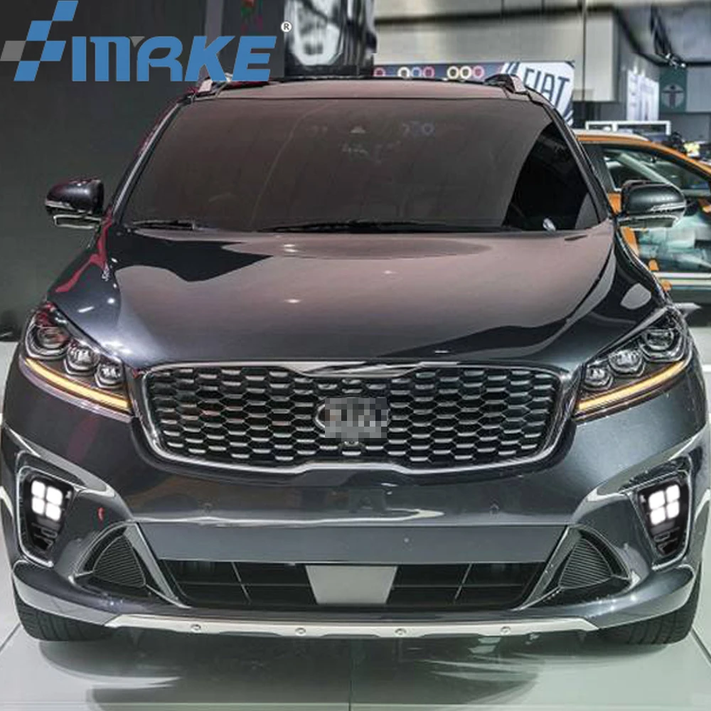 

LED FogLights DRL for KIA Sorento Prime 2018 2019 2020 Daytime Running Light Auto Headlights Assembly For Cars Led Lights Object