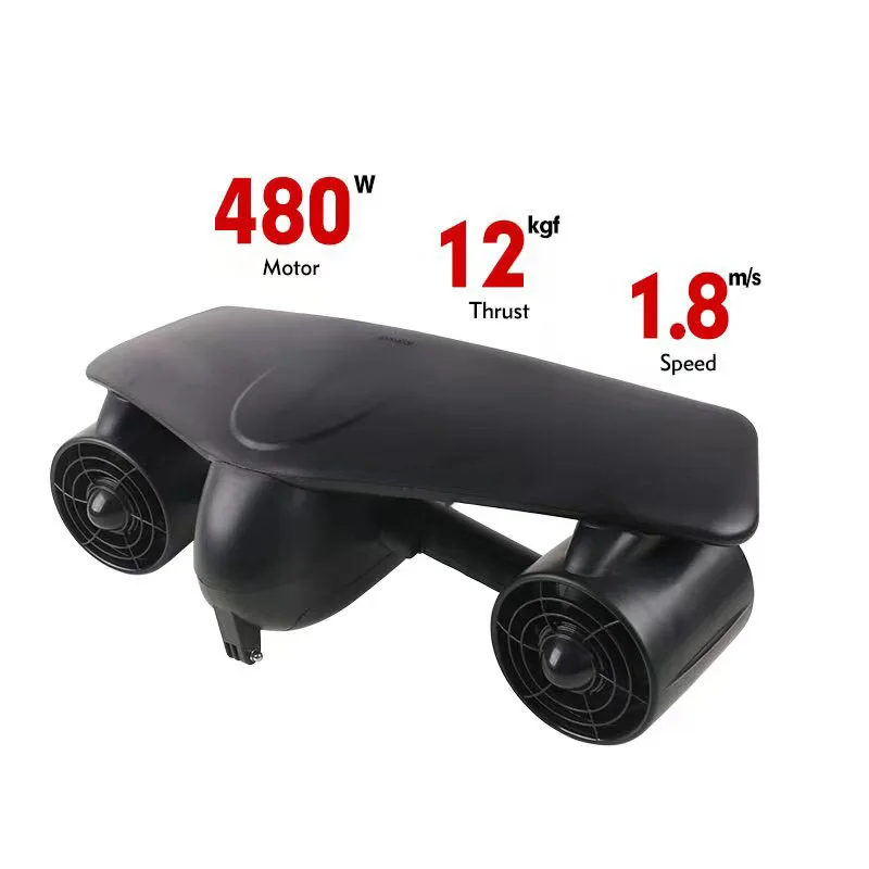 Grand booster de plongée Roc W7, planche de surf électrique, fouet de mer injuste, scooter sous-marin étanche IP68, 480W, nouveau