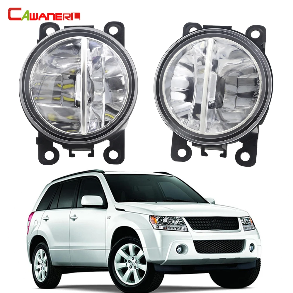 2 X 30W LED Światło przeciwmgielne Montaż Samochodowe przednie światło przeciwmgielne DRL H11 Dla Suzuki Grand Vitara 2/II JT Escudo Grand Nomade 2005-2019