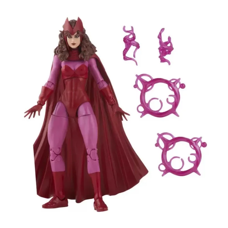 Hasbro Marvel Legends Scarlet Witch Wanda Comic Hasbro 6-inch Action Figure Hand Model Gift Back To School Anime Mother Kids Toy