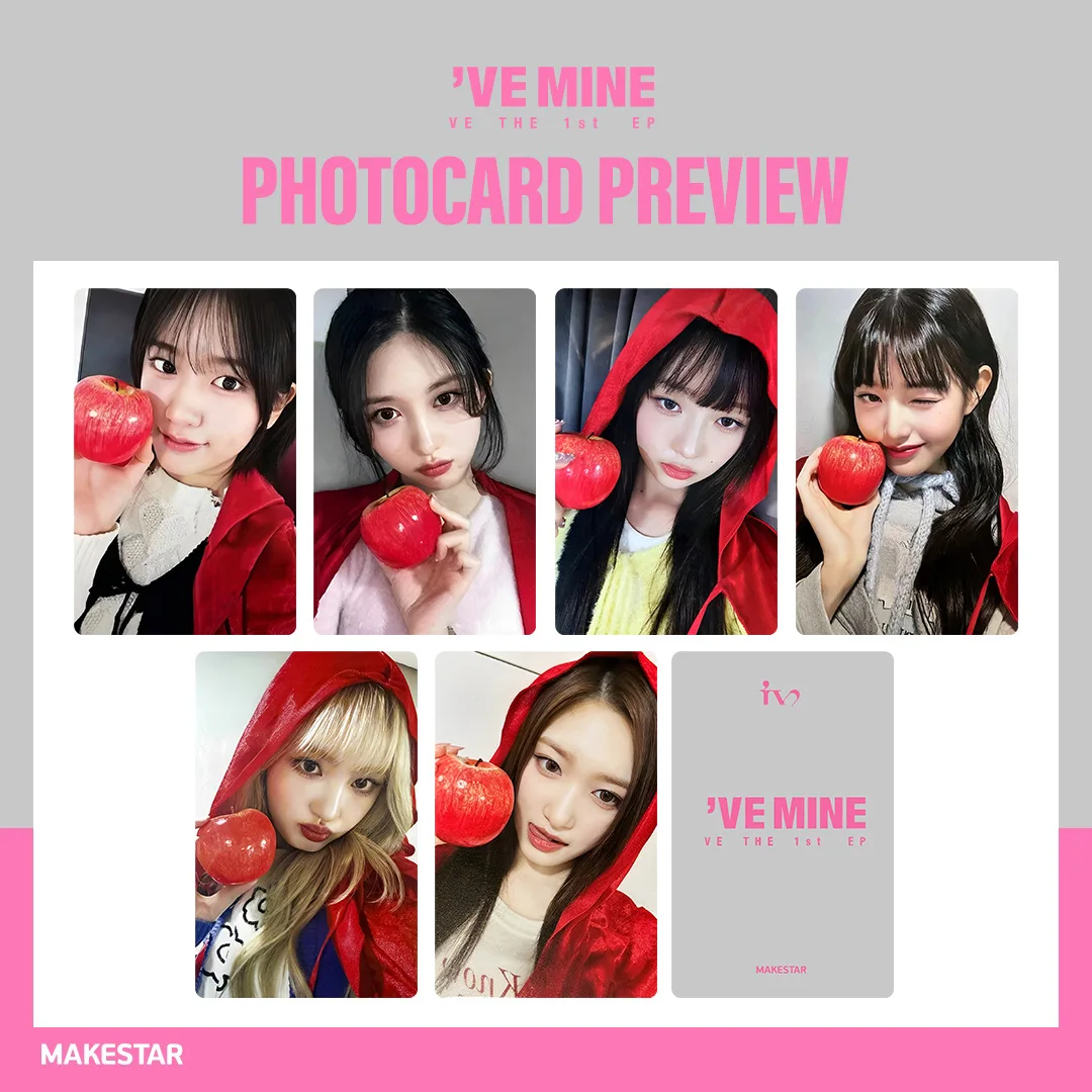 6pcs/set Kpop Idol IVE Lomo Cards Photocards Photo Card for Fans Collection