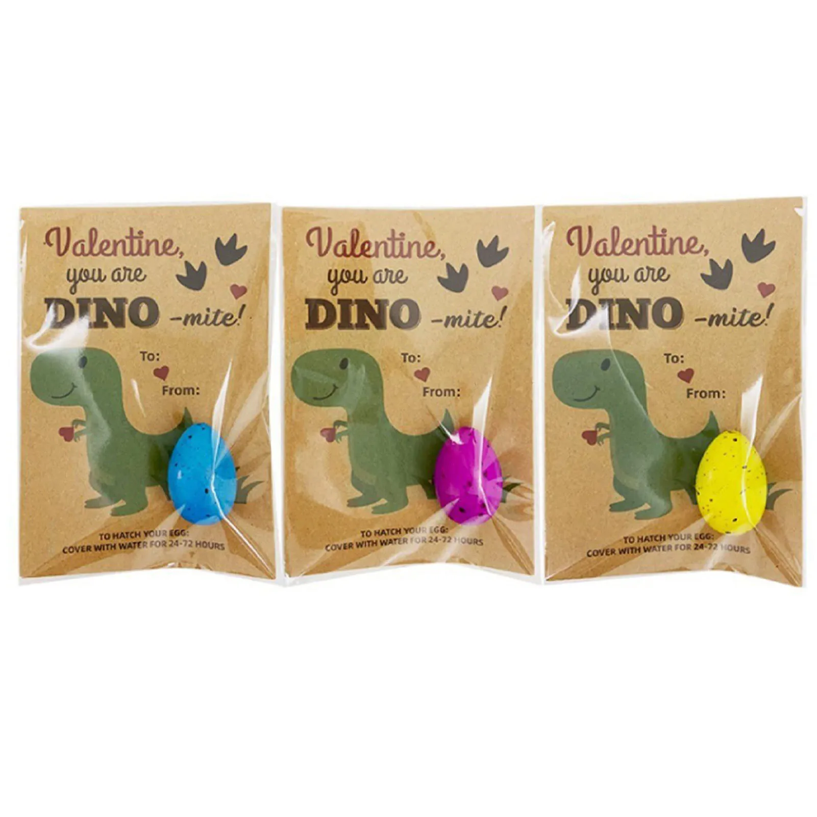 Egg Hatching Card Hatching Growing saur Toy Party Supplies for Kids Children Party Decor