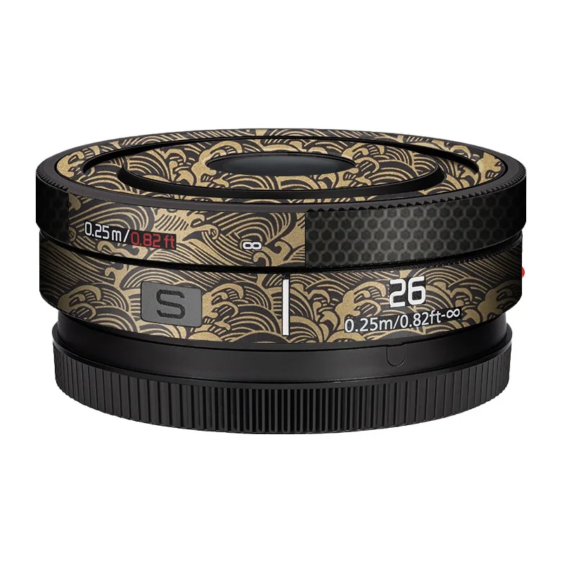 For Panasonic S 26mm Anti-Scratch Camera Lens Sticker Coat Wrap Protective Film Body Protector Skin Cover