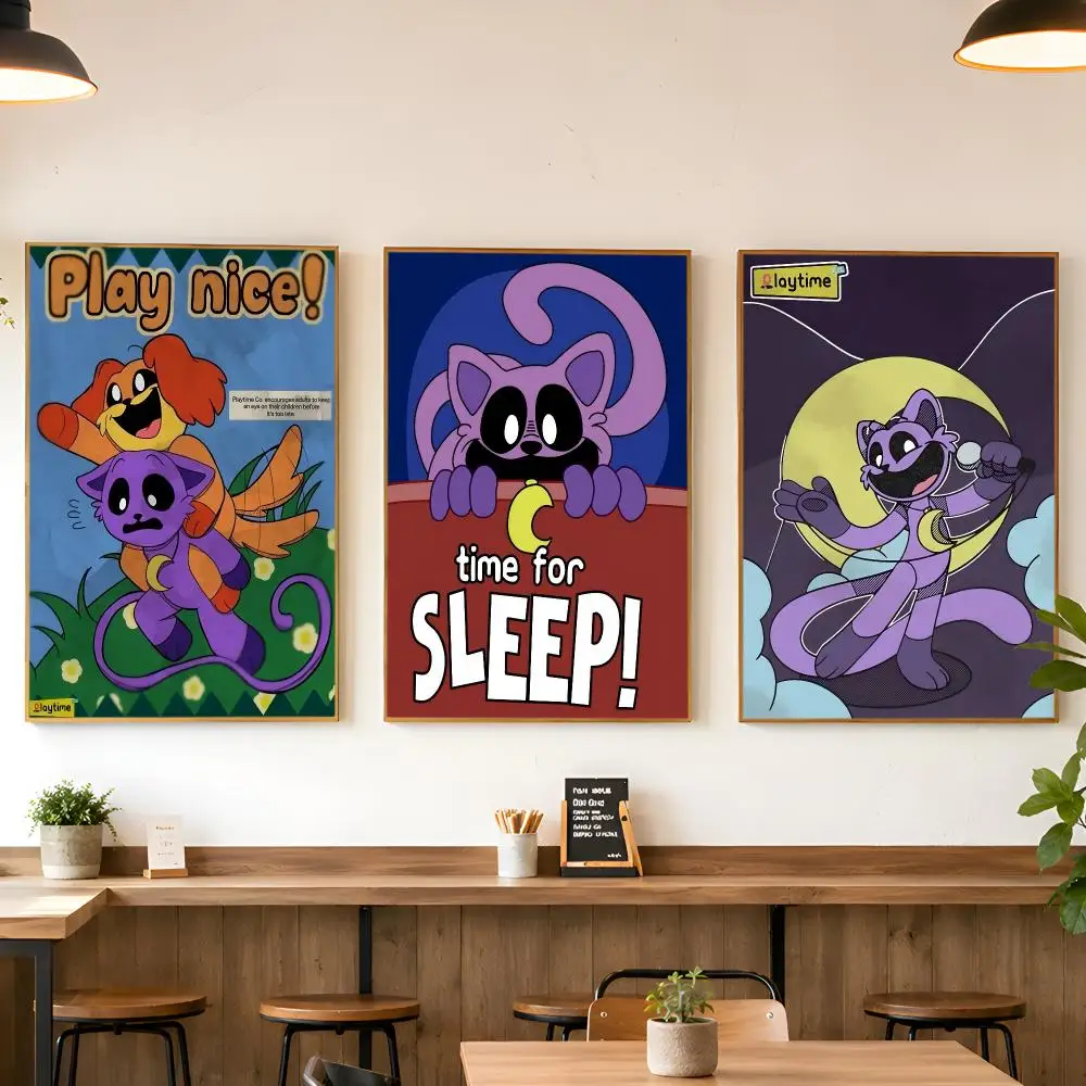 Critters C-CATNAP DOGDAY Poster Matte Wall Peel And Stick Decor Bedroom Living Room Office Dorm Home