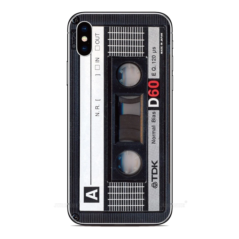 Music Tape Cover For Asus Zenfone 10 9 8 Flip 5Z 4 ROG Phone 2 3 5 6 7 Max Pro M2 M1 Plus Shot ZB631KL ZS620KL ZS590KS Case