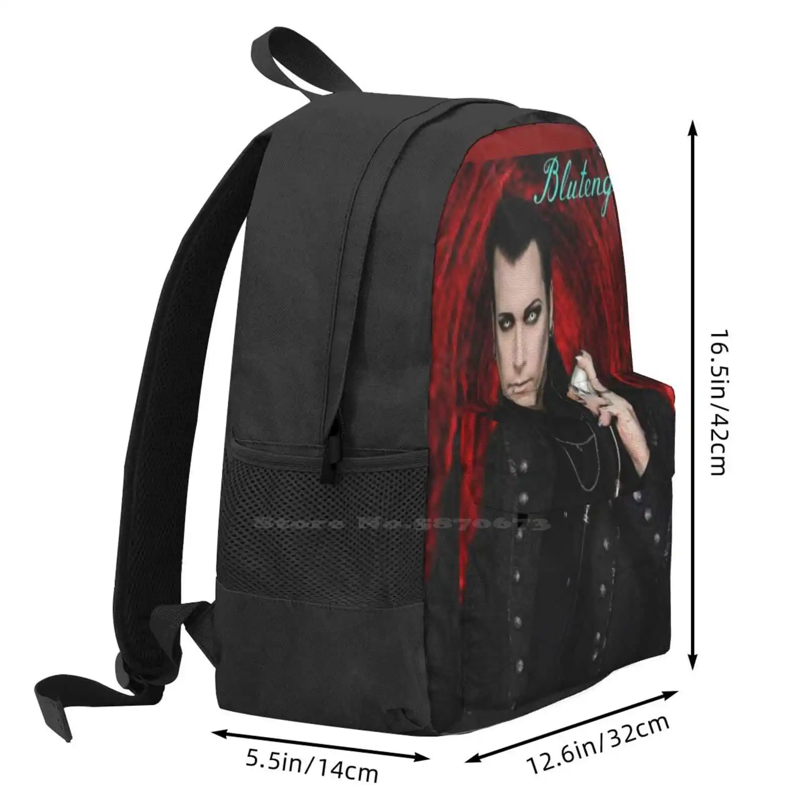 Unisex Blutengel mochila, Bolsa de estudante, recém-chegados