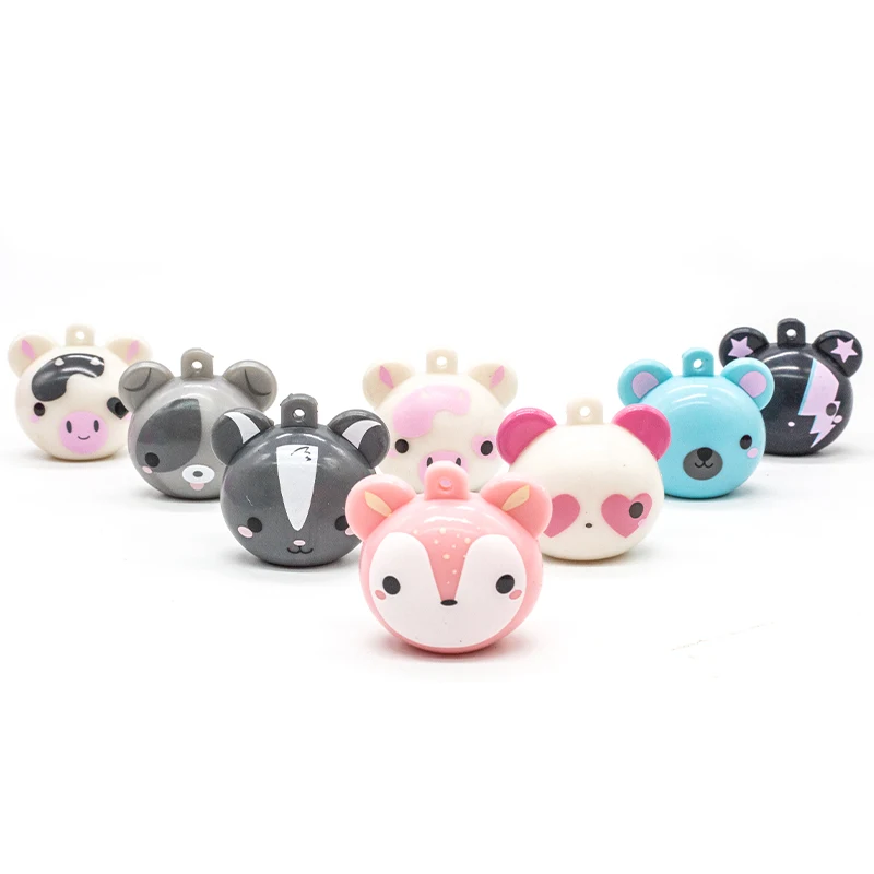 Mojmoj Pinch Happy Capsule Toys Cute Animal Modeling Pendant Grinder Children\'s Surprise Toys Soft Cluster Stress Relief Toys