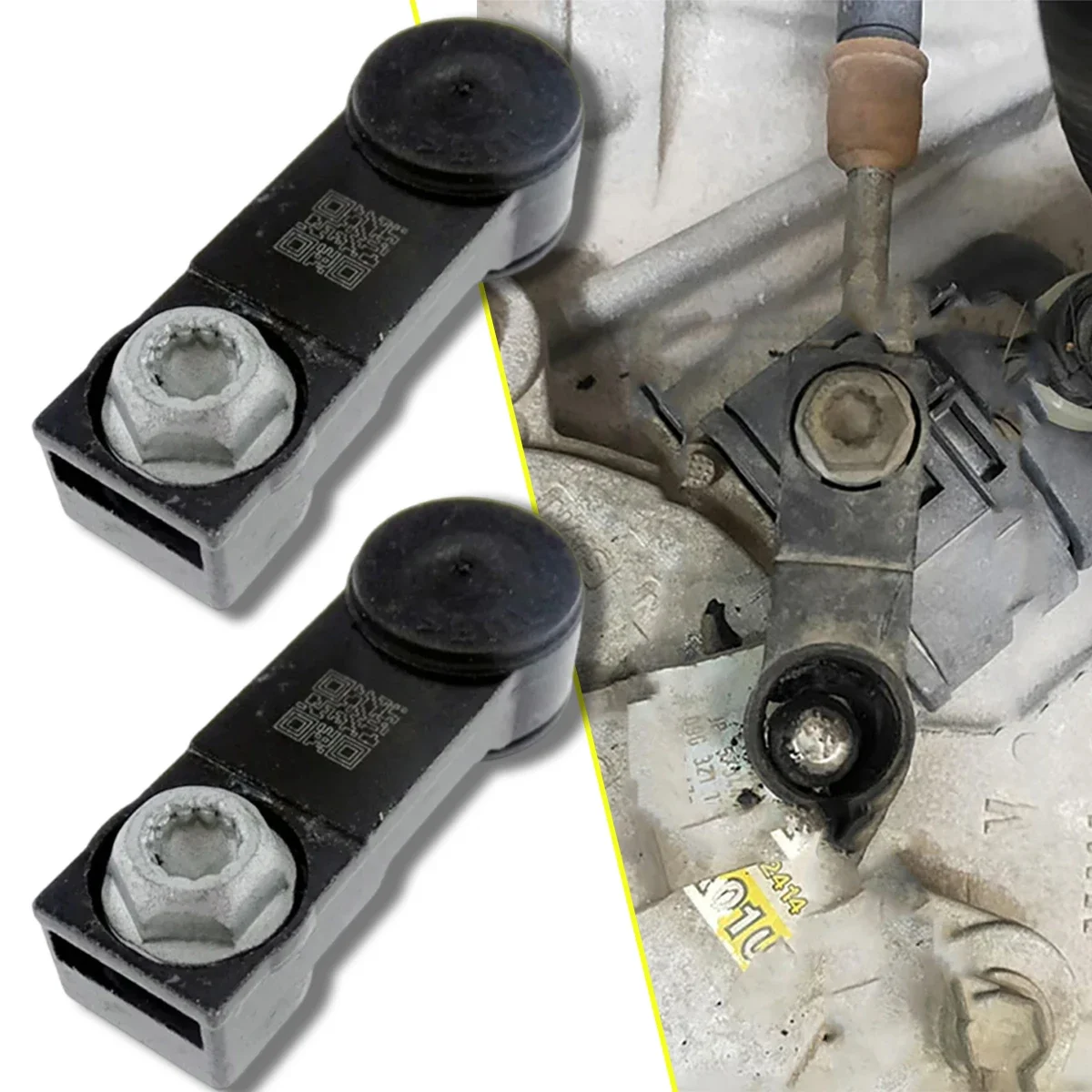 2X Do VW Golf 4 Bora 2008-2015 Skoda Octavia Fabia Audi A3 S3 TTS Adapter złącza linki zmiany biegów Automatyczna skrzynia biegów