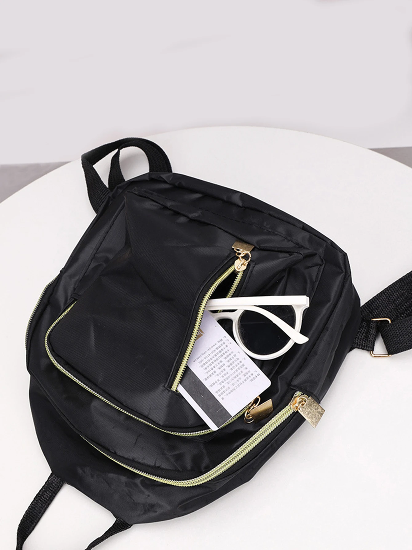 Modischer Freizeitrucksack für Damen, kleine, leichte Alltagsreisetasche für das College, Pendeln, Outdoor, niedliche Alltags-Umhängetasche – Detail 6
