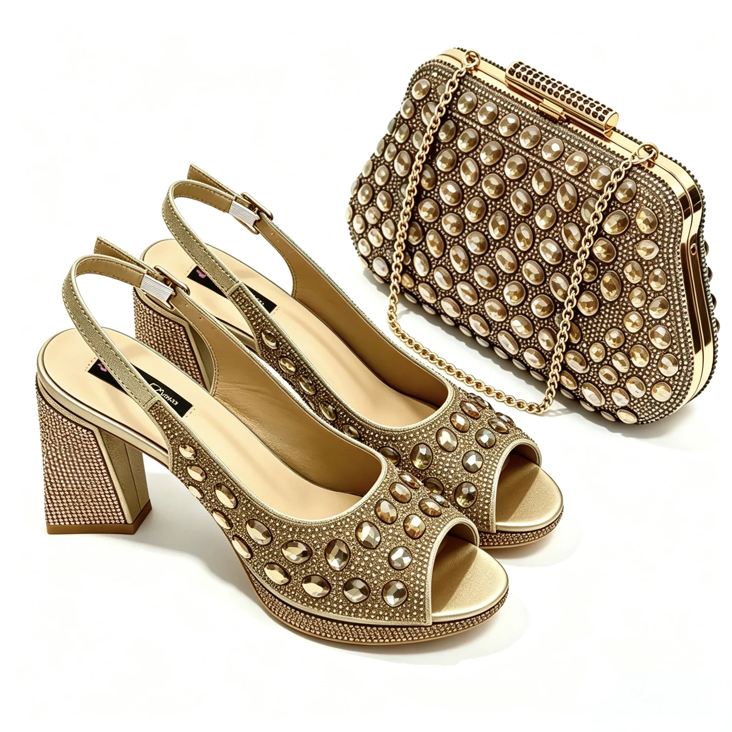 Nuevo Conjunto de Sandalias y Bolsos de Diseño Italiano 2026, Zapatos de Tacón para Fiesta de Mujer, Color Verde, para Boda, Talla Grande, Zapatos de Tacón Alto para Fiesta
