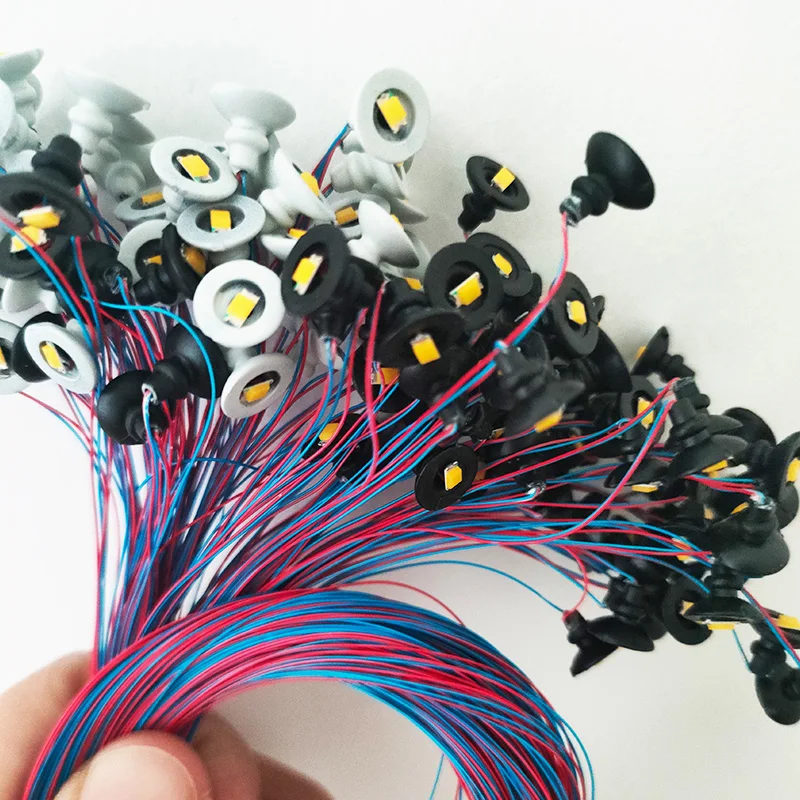 10 pçs/lote modelo diy lâmpada 3v luz led para micro paisagem areia mesa cena iluminação layout diorama kits