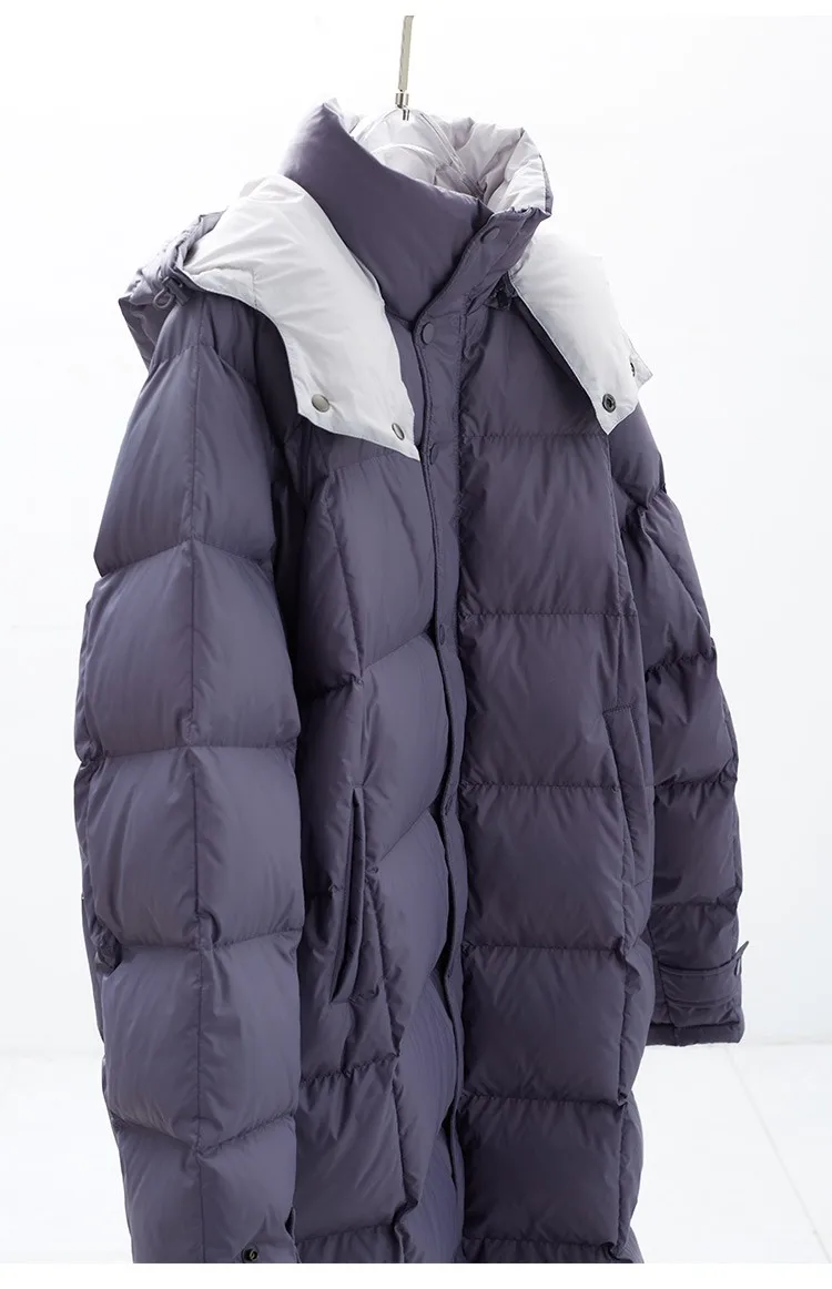 Please Wear It When It's Minus 20 Degrees~2025 Autumn and Winter New Duck down Puffer Jacket~Mid-Length Cocoon-Shaped down Jacket for Women, Thickened and Slimming Coat
