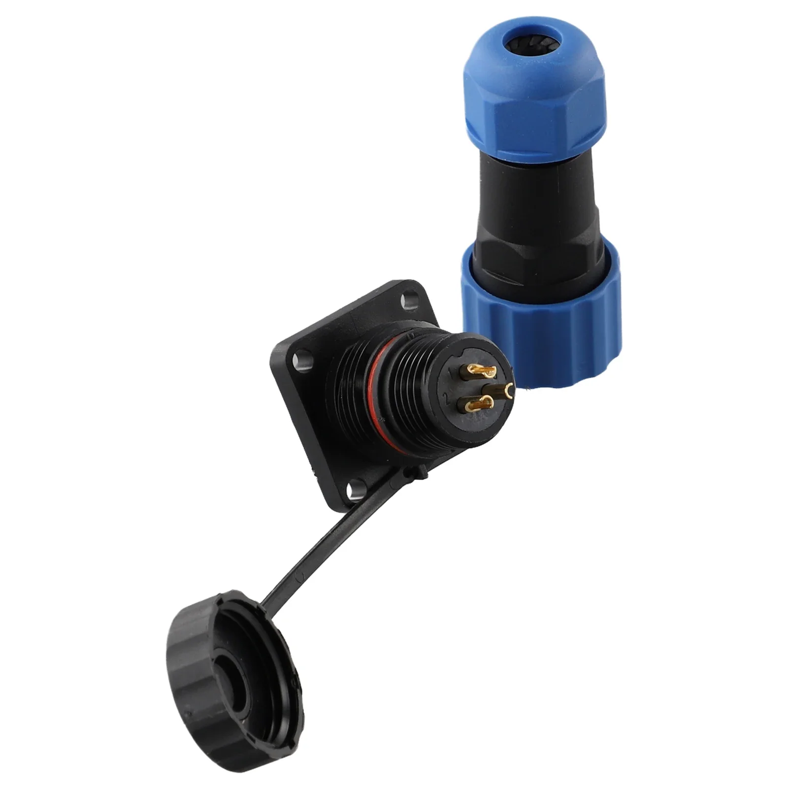 IP68 Square Connector Perfect For Garden Lighting Marine Equipment And Outdoor LED Panels 2 9 Pin IP68 Waterproof Connector