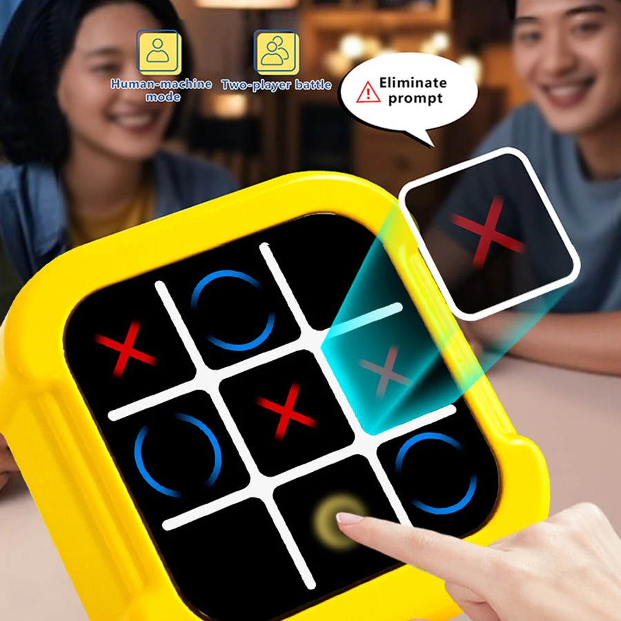 

Игра Tic Tac Toe Bolt, оригинальная портативная игра-головоломка 4-в-1, портативные дорожные игры для езды на автомобиле, игрушки, идея подарка для детей и Adu