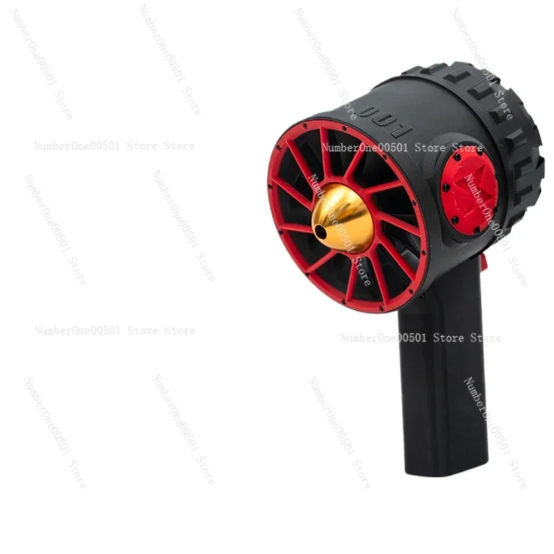 Large hand-held violent fan 90 metal brushless ducted turbine hair dryer car wash blowing water super snow removal artifact