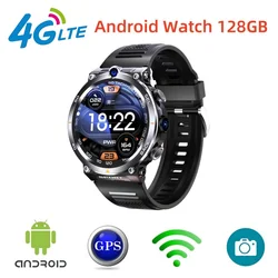 4G LTE Smartwatch Dual Camera Video Calls Wifi Google Play Download APP Software Large Battery Capacity SIM Card NFC Smart Watch