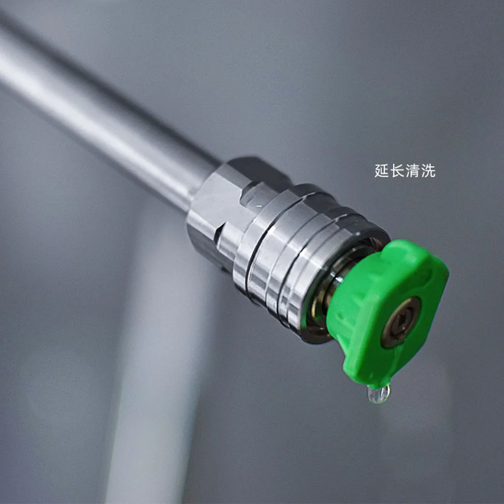 4000PSI Stainless Steel High Pressure Washer Lance Extension Wand G1/4 Quick Connect Ideal Car Washer Accessory