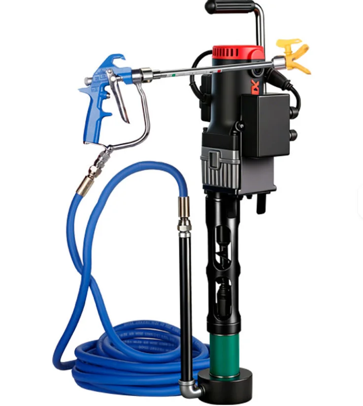 The New Electric High-pressure Spraying Machine Is Suitable for Putty Powder Waterproof Coatings and Cement Slurry.