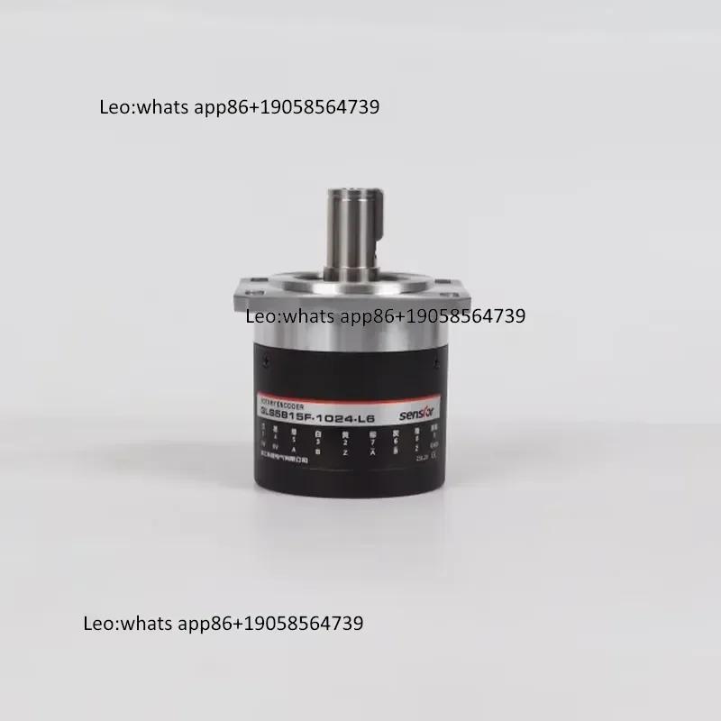 58mm Magneto-Electric Incremental Rotary Encoder 2500-5000PPR Solid Shaft for Heavy Industrial Machinery