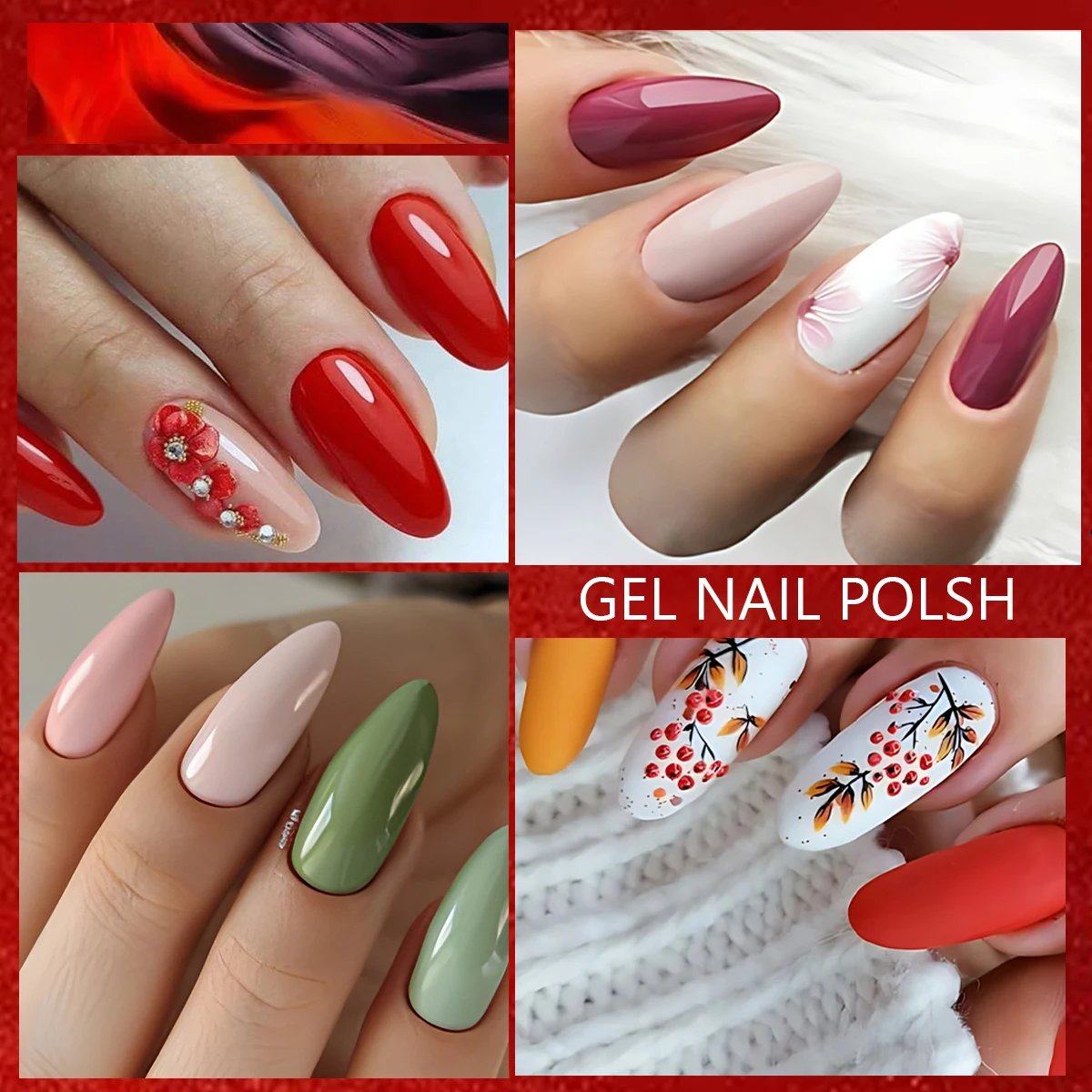 ชุดเจลทาเล็บ 6 ชิ้น ขนาด 7 มล./0.24 ออนซ์, แบบลอกออกได้/ใช้กับหลอดไฟ LED, ตกแต่งเล็บได้ยาวนาน, สูตรไม่มีกลิ่น, อุปกรณ์ทำเล็บ, ยาทาเล็บ, ขนาด S