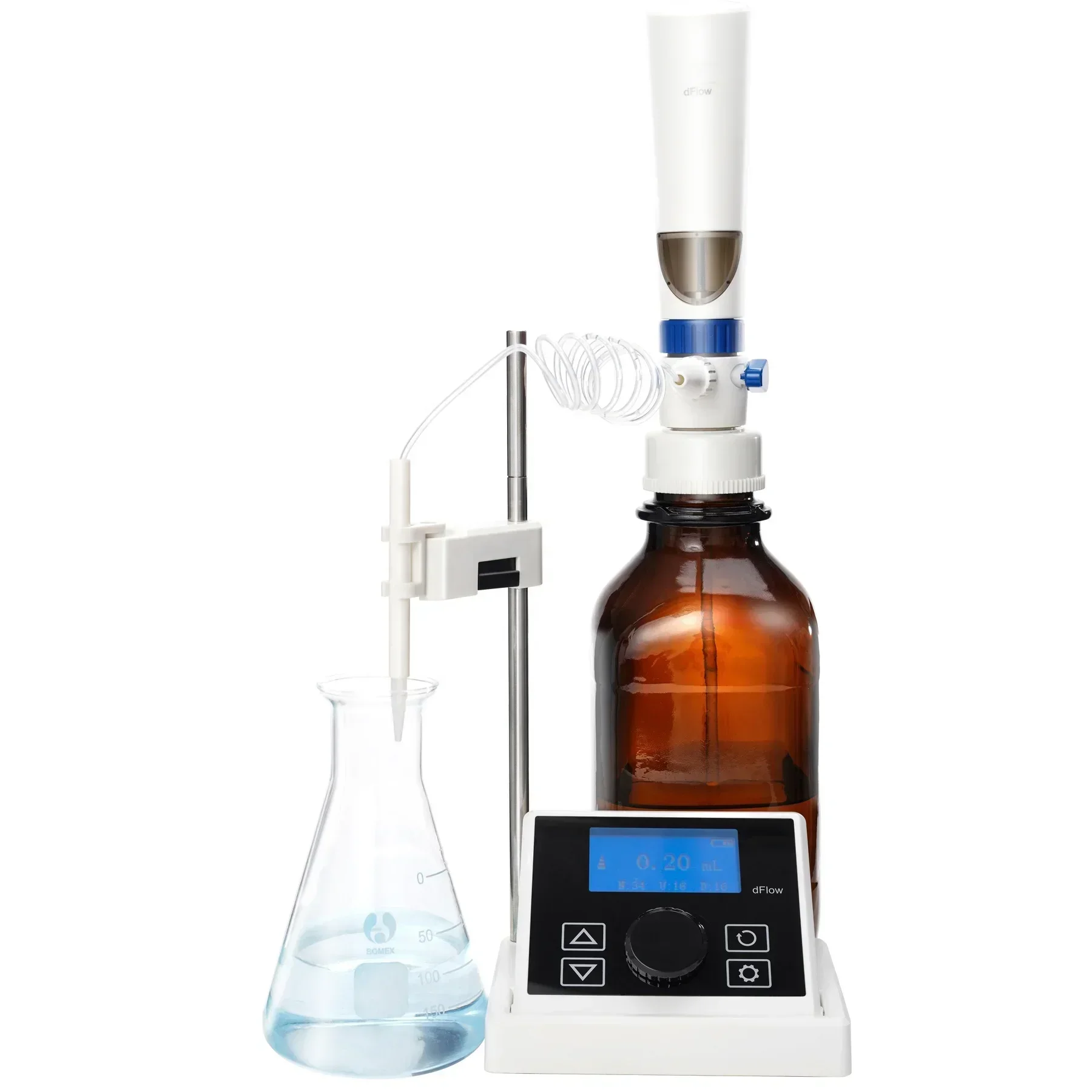 

Low Laboratory Electronic Digital Bottle Top Dispenser With 5 Types Heads