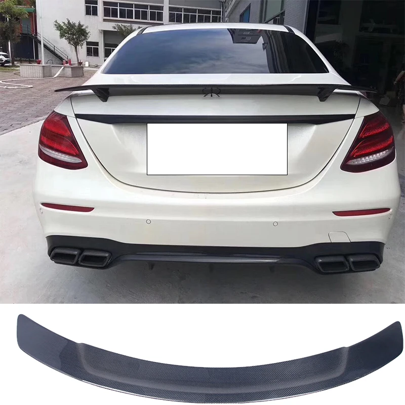 

For Mercedes-Benz CLA W117 Spoiler CLA180 CLA200 250 CLA260 CLA45 2014 -2018 RT Style Real Carbon Fiber Rear Trunk Spoiler