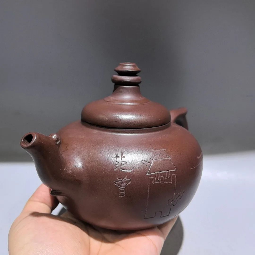 Yixing Purple Clay Teapot Time comes to operate the pot Fan Zeng Pot Kettle Teapot Flagon Amass wealth Ornaments